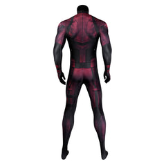 Daredevil Matthew Murdock Black Red Jumpsuit Outfits Cosplay Costume
