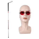 Daredevil: Born Again (2025) Matthew Murdock Blind Glasses White Cane Cosplay Accessories Props