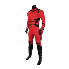 Daredevil: Born Again (2025) Matthew Murdock Light Red Jumpsuit Outfits Cosplay Costume