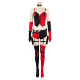 Dark Legion (2025) Harley Quinn Red Black Set Outfits Cosplay Costume