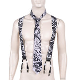 The Mask Jim Carrey Black Necktie Cosplay Accessories Halloween Carnival Props