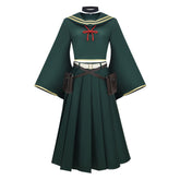 Dead Account (2026) Kiyomi Urusugawa Green School Uniform Set Outfits Cosplay Costume