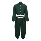 Dead Account (2026) Souji Enishiro Green Uniform Set Outfits Cosplay Costume