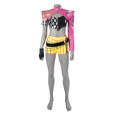 Dead By Daylight MiNA Pink Yellow Full Set Outfits Halloween Cosplay Costume