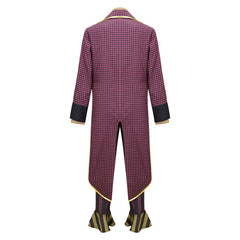 Dead By Daylight The Clown Kenneth Chase Purple Set Horror Outfits Halloween Cosplay Costume