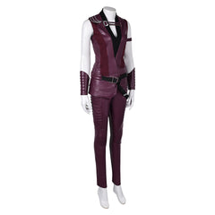 Deadpool & Wolverine (2024) Elektra Leather Set Outfits Cosplay Costume