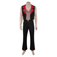 Dear Santa (2024) Satan Black Vest Set Outfits Halloween Cosplay Costume