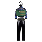 Delta Force Hackclaw Blue Green Set Outfits Halloween Cosplay Costume
