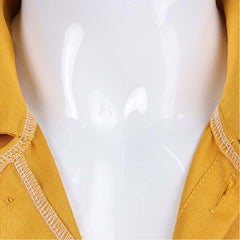 Delta Force Raven Black Coat Yellow Jumpsuit Set Outfits Cosplay Costume