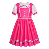 Descendants: Wicked Wonderland (2026) Pink Collar Dress Outfits Cosplay Costume