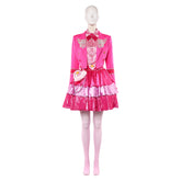 Descendants: Wicked Wonderland (2026) Pink Princess Jacket Skirt Set Outfits Cosplay Costume