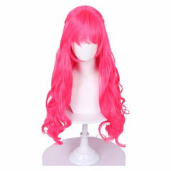Descendants: Wicked Wonderland (2026) Pink Princess Wig Cosplay Accessories Props