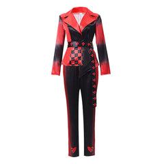 Descendants: Wicked Wonderland (2026) Red Black Gradient Set Outfits Cosplay Costume