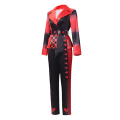 Descendants: Wicked Wonderland (2026) Red Black Gradient Set Outfits Cosplay Costume