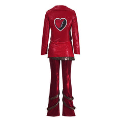 Descendants: Wicked Wonderland (2026) Red Jacket Skirt Pants Set Outfits Cosplay Costume