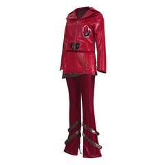 Descendants: Wicked Wonderland (2026) Red Jacket Skirt Pants Set Outfits Cosplay Costume