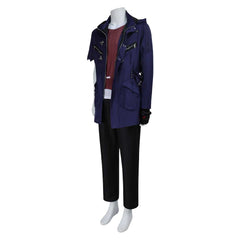 Devil May Cry 5 Nero Single Sleeve Blue Set Outfits Cosplay Costume