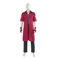 Devil May Cry (2025) Dante Red Coat Set Outfits Cosplay Costume Carnival Suit