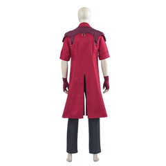 Devil May Cry (2025) Dante Red Coat Set Outfits Cosplay Costume Carnival Suit
