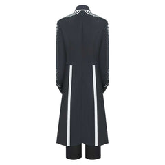 Devil May Cry (2025) Vergil Black Coat Set Outfits Cosplay Costume