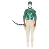 Diego Brando Blue Green Set With Tail Outfits Cosplay Costume Carnival Suit