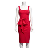 Disclosure Day (2026) Margaret Fairchild Red Dress Outfits Cosplay Costume
