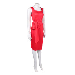 Disclosure Day (2026) Margaret Fairchild Red Weather Presenter Outfits Cosplay Costume