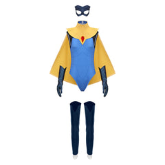 Dispatch (2025) Blonde Blazer Yellow Blue Jumpsuit Set Outfits Cosplay Costume