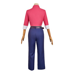 Dispatch (2025) Invisigal Courtney Red Blue Set Outfits Cosplay Costume
