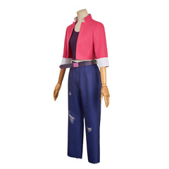 Dispatch (2025) Invisigal Courtney Red Blue Set Outfits Cosplay Costume