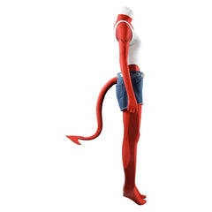 Dispatch (2025) Malevola Red Jumpsuit Set Demon Full Outfits Cosplay Costume