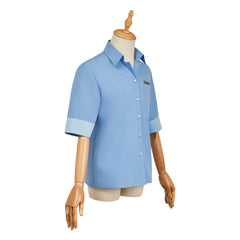 Dispatch (2025) Robert Robertson Blue Shirt Outfits Cosplay Costume