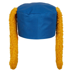 Dog Man (2025) Dog Man Blue Hat Cap With Ear Cosplay Accessories Props