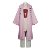Dr. Stone Science Future (2026) Gen Asagiri Pink Robe Set Outfits Cosplay Costume