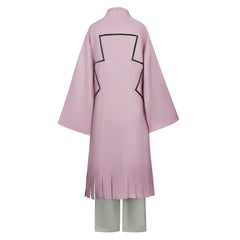 Dr. Stone Science Future (2026) Gen Asagiri Pink Robe Set Outfits Cosplay Costume