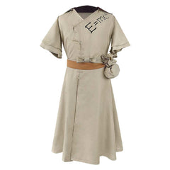 Dr. Stone Season 4 (2025) Ishigami Senkuu White Dress Robe Outfits Cosplay Costume