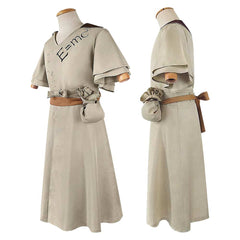 Dr. Stone Season 4 (2025) Ishigami Senkuu White Dress Robe Outfits Cosplay Costume