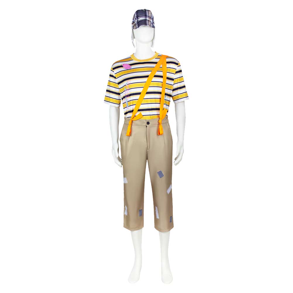 El Chavo Del Ocho El Chavo Yellow Brown Set Outfits Cosplay Costume