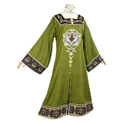 Elden Ring Rya The Scout Green Dress Set Outfits Halloween Cosplay Costume