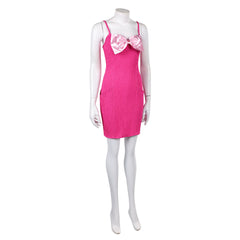Elle (2026) Elle Woods Pink Bow Dress Outfits Cosplay Costume Halloween Suit