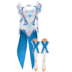 Mv Rivals (2025) Emma Frost White Queen Blue White Set Outfits Cosplay Costume