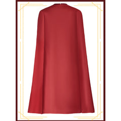 Emperor‘s Royal Guard Red Hood Cloak Coat Set Outfits Cosplay Costume