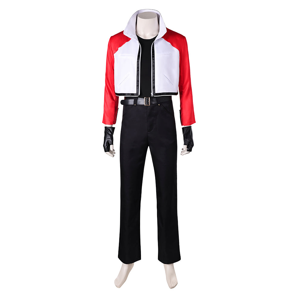 Fatal Fury: City Of The Wolves (2025) Rock Howard Red Jacket Set Outfits Cosplay Costume