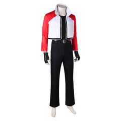 Fatal Fury: City Of The Wolves (2025) Rock Howard Red Jacket Set Outfits Cosplay Costume