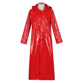 Fear Street: Prom Queen (2025) Killer Simone Perri Red Coat Horror Outfits Cosplay Costume