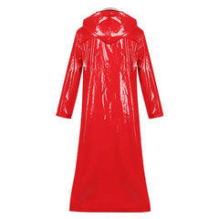 Fear Street: Prom Queen (2025) Killer Simone Perri Red Coat Horror Outfits Cosplay Costume