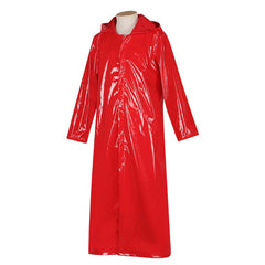 Fear Street: Prom Queen (2025) Killer Simone Perri Red Coat Horror Outfits Cosplay Costume