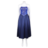 Fear Street: Prom Queen (2025) Melissa Mckendrick Blue Sent Outfits Cosplay Costume