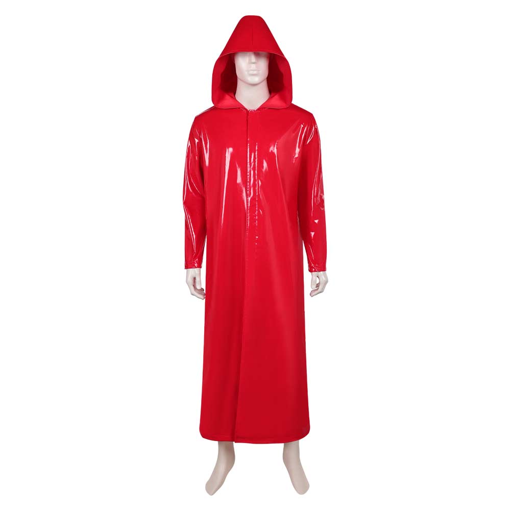 Fear Street: Prom Queen (2025) Shadyside Killer Simone Perri Red Coat Horror Outfits Cosplay Costume