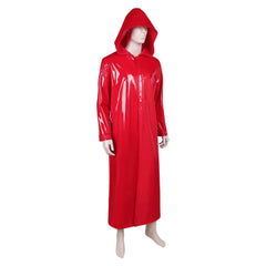 Fear Street: Prom Queen (2025) Shadyside Killer Simone Perri Red Coat Horror Outfits Cosplay Costume